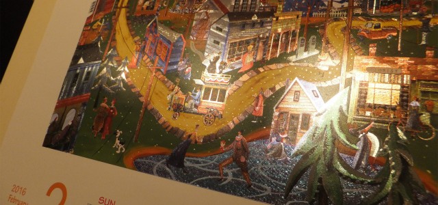 2月のスタートはやっぱりスーパークリスタルカレンダーから