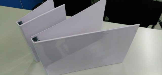 A3用紙を入れるバインダーのご紹介です! A3用紙を入れるバインダーのご紹介です!
