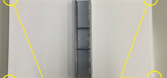 表紙貼り製バインダーの角仕上げについて 表紙貼り製バインダーの角仕上げについて